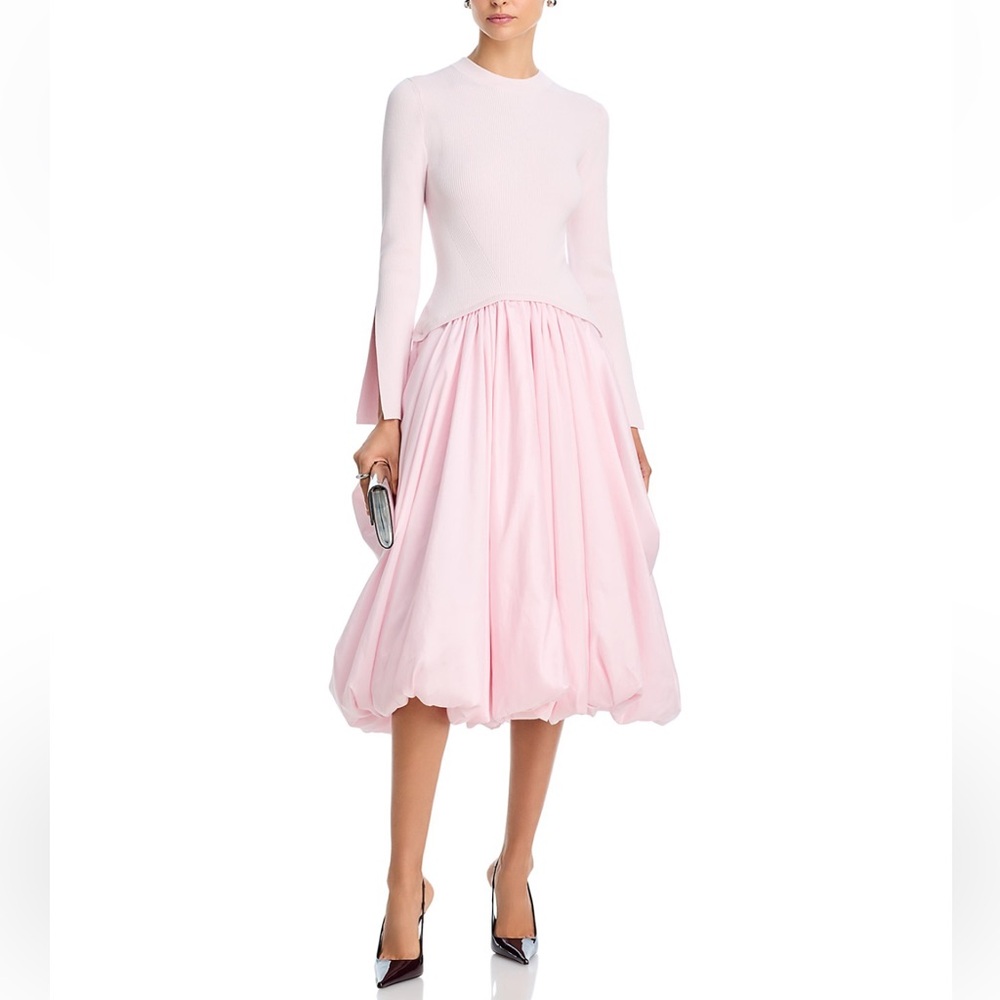 Jonathan Simkhai Kenlie Dress, Blush, Medium